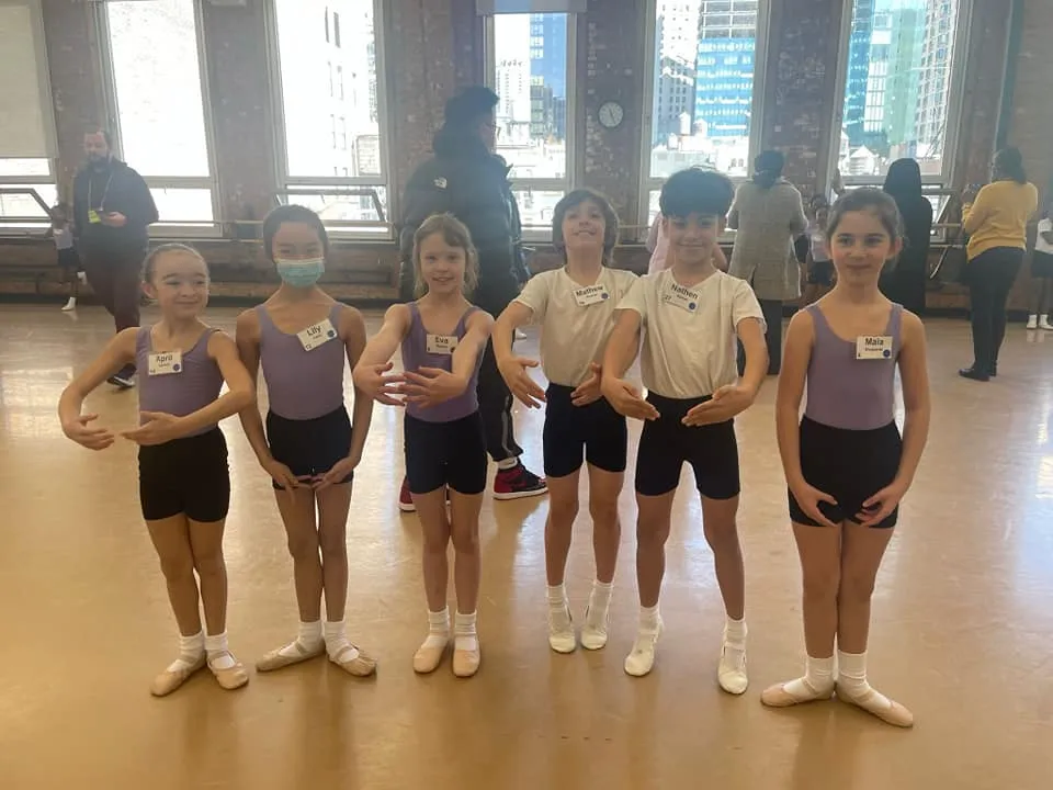 A children dancing
